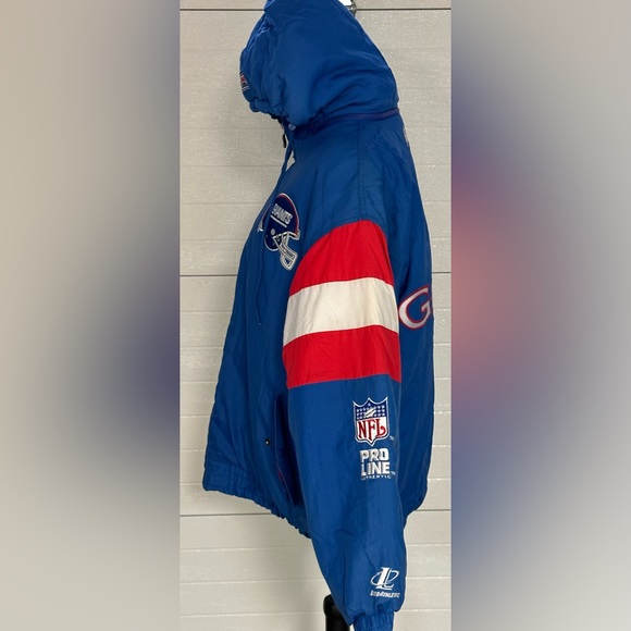 NFL Pro line Authentic New York Giants full zip hooded jacket sz XL - Picture 3 of 13